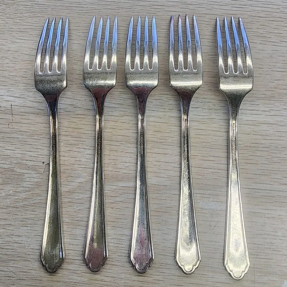 WM A Rogers Paramount Silver Overlaid Flatware 20 Replacement‎ Pcs Art Deco 1933
